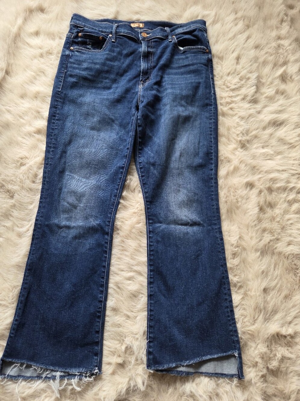 MOTHER Women's   Jeans Sz 31x26 Straight Leg